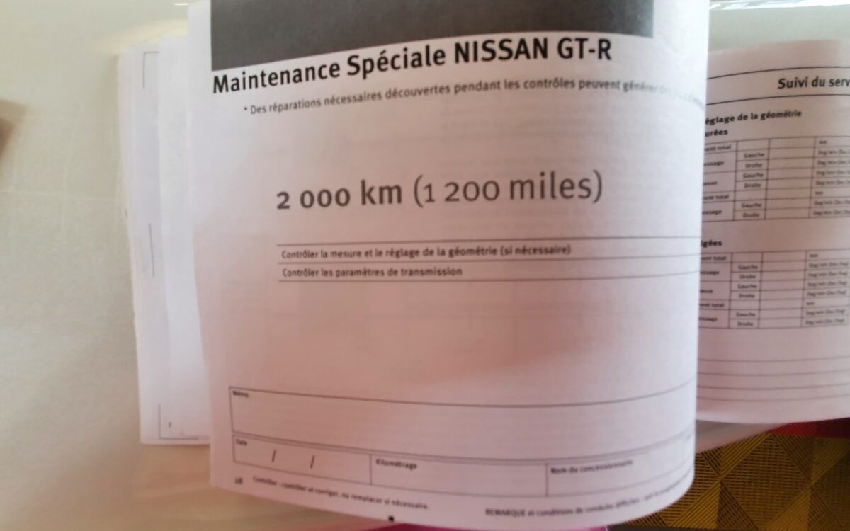 Nissan GT-R GTR BLANC - 19