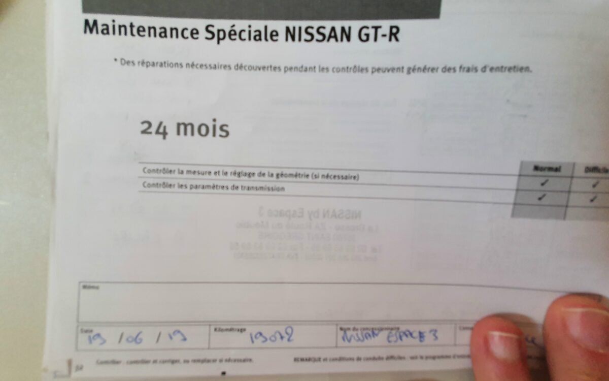 Nissan GT-R GTR BLANC - 23