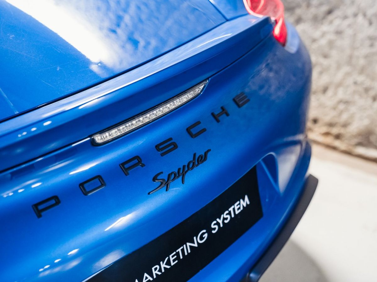 Porsche Boxster Spyder (981.3) 3.8 375 - photo 19