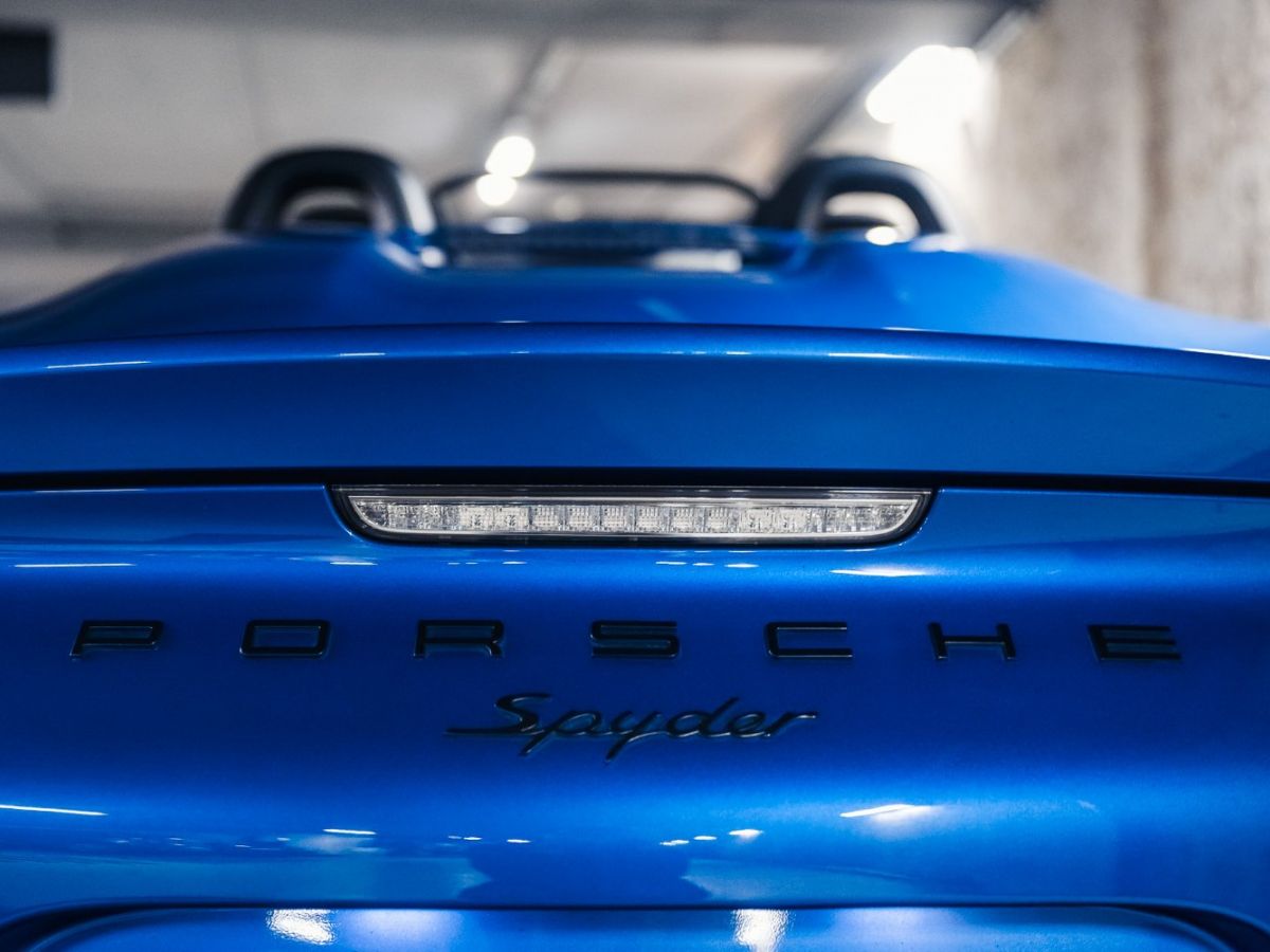 Porsche Boxster Spyder (981.3) 3.8 375 - photo 23