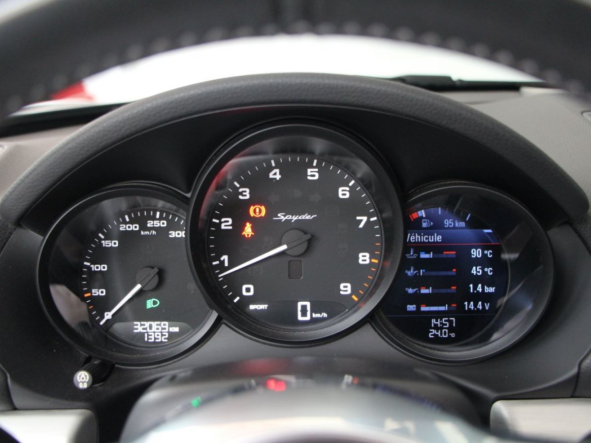 Porsche Boxster SPYDER 981 3.8 375 Ch - photo 14