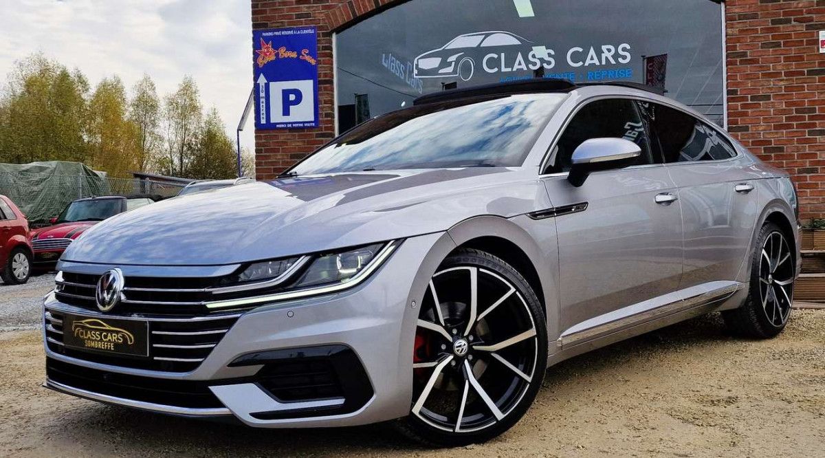 Volkswagen Arteon 2.0 TDi R-LINE-DSG-PANO-KEYLESS-DISTRONIC-CAM 360 Occasion