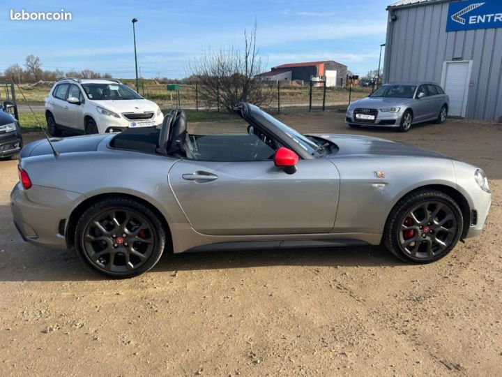 Abarth 124 Spider 1.4 MultiAir 140 ch Gris - 11