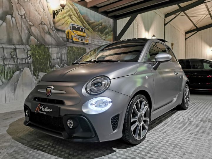 Abarth 500 1.4 T-JET 165 CV 595 TURISMO BVA Gris - 2