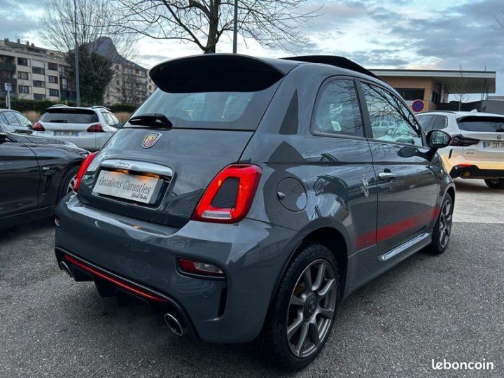 Abarth 500 1.4 Turbo T-Jet 145ch 595 MY19 1ere Main Toit Ouvrant Gris Pista - Gris - 3