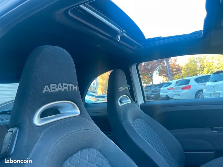 Abarth 500 1.4 Turbo T-Jet 145ch 595 Toit Ouvrant Panoramique Blanc - 6