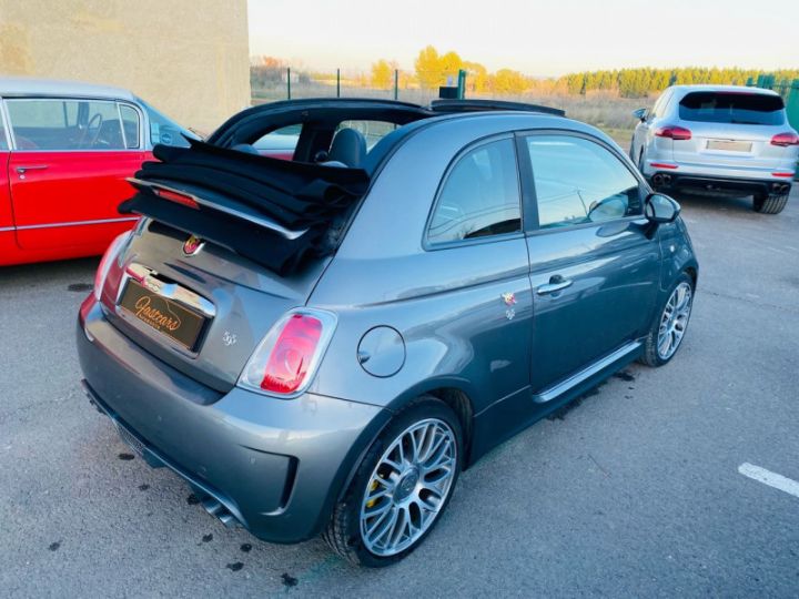 Abarth 500 1.4 TURBO T-JET 160CH 595 TURISMO CABRIOLET Gris F - 11