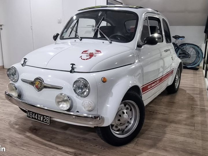 Abarth 500 Fiat 595 Blanc - 1