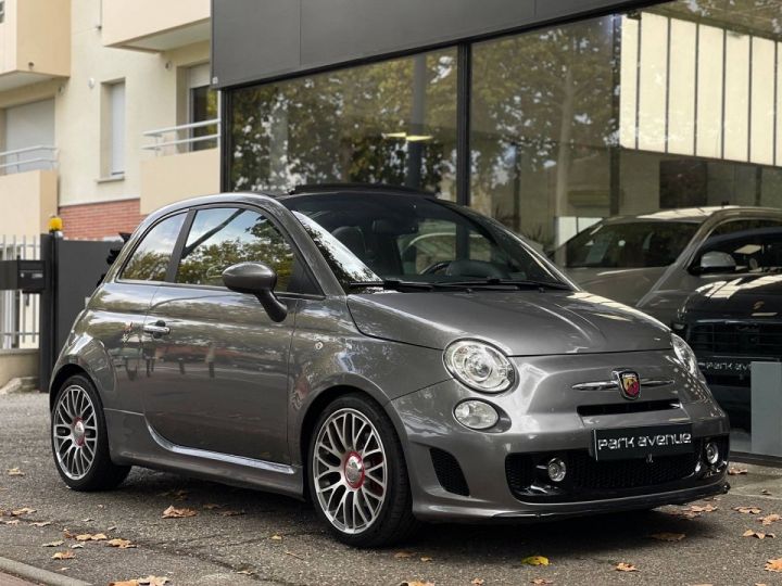 Abarth 500C 1.4 TURBO T-JET 160 CH 595 TURISMO BVA ETHANOL E85 Gris - 4