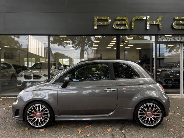 Abarth 500C 1.4 TURBO T-JET 160 CH 595 TURISMO BVA ETHANOL E85 Gris - 10