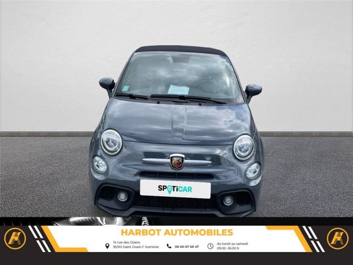 Abarth 595 595c e6d temp 595c 1.4 turbo 16v t-jet 145 ch bvm5 cabriolet GRIS FONCE - 2