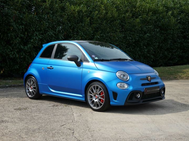 Abarth 695 Turismo 180 Ch Boite Manuelle - 1ère Main Française - Malus Payé - 548 €/mois - Etat NEUF - Garantie Constructeur 12/2024 Bleu Rally Mat - 7