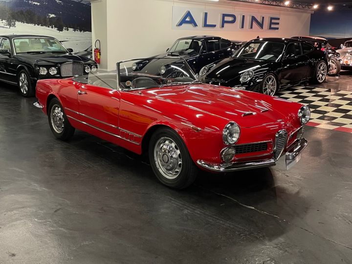 Alfa Romeo 2000 SPIDER TOURING SUPERLEGGERA Rouge - 11