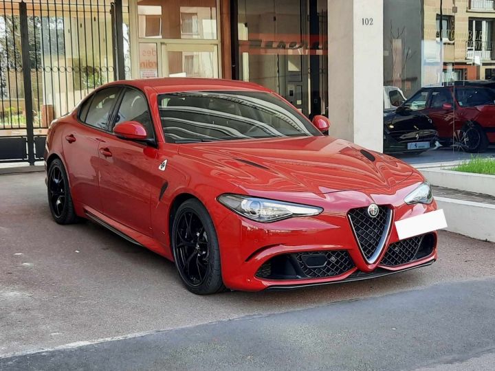 Alfa Romeo Giulia ALFA ROMEO GIULIA II 2.9 V6 510 QUADRIFOGLIO AT8 Rouge - 3