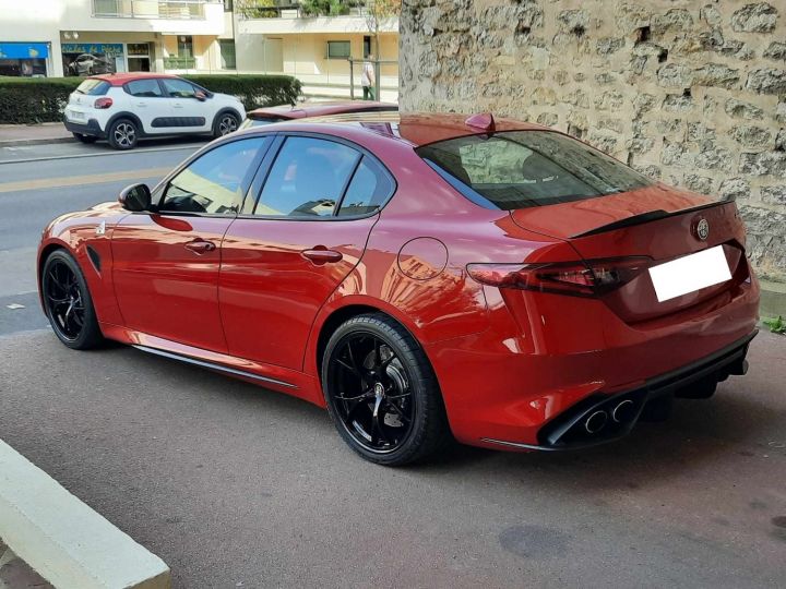 Alfa Romeo Giulia ALFA ROMEO GIULIA II 2.9 V6 510 QUADRIFOGLIO AT8 Rouge - 5