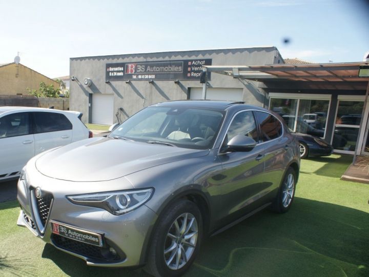 Alfa Romeo Stelvio 2.2 DIESEL 190CH SPRINT AT8 MY20 Gris - 1