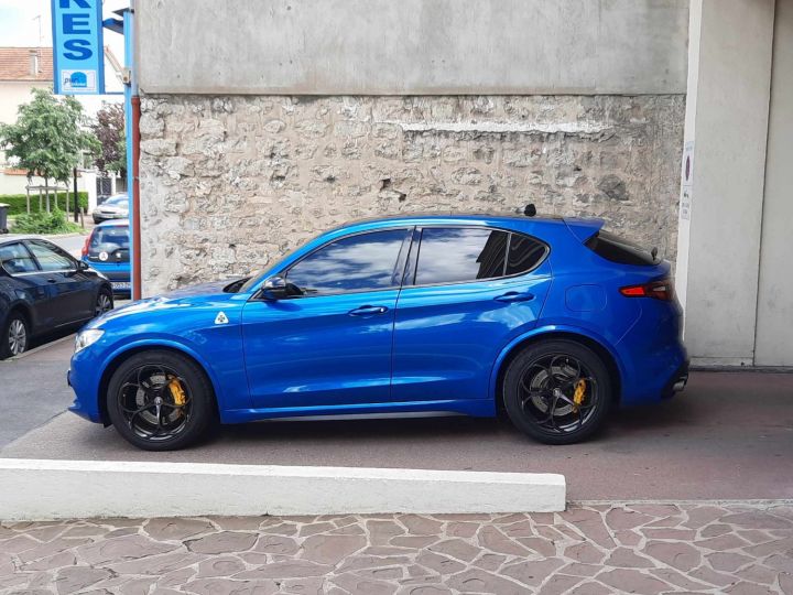 Alfa Romeo Stelvio QUADRIFOGLIO 510CV Bleu Misano - 4