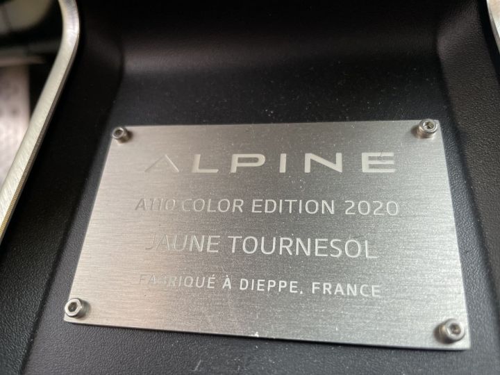 Alpine A110 II 1.8 T 292 COLOR EDITION 2020 jaune tournesol - 21