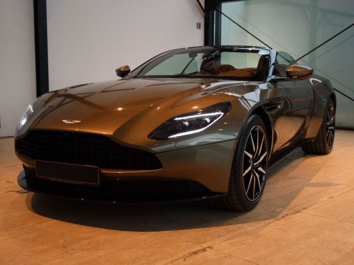 Aston Martin DB11 V8 4.0 510 Volante Sport Configuration RARE !! 360° B&O Garantie 12 Mois Prémium Vert Arden - 1