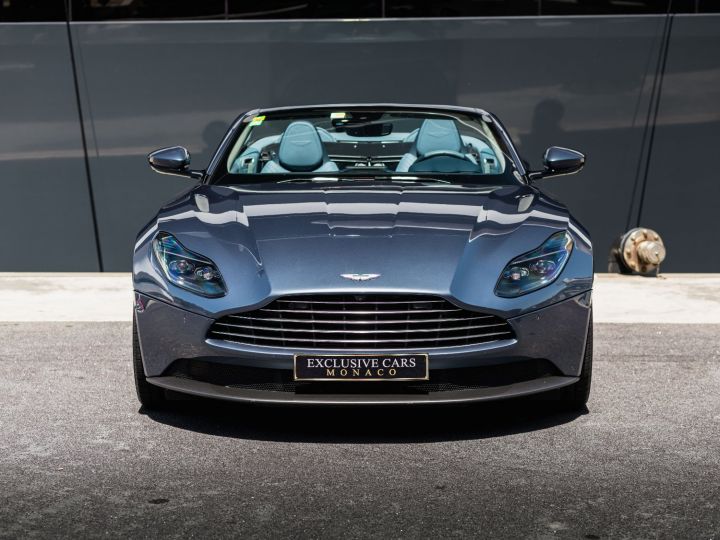 Aston Martin DB11 V8 VOLANTE BVA 8 CABRIOLET 510 CV - MONACO Slate Blue Metal - 2