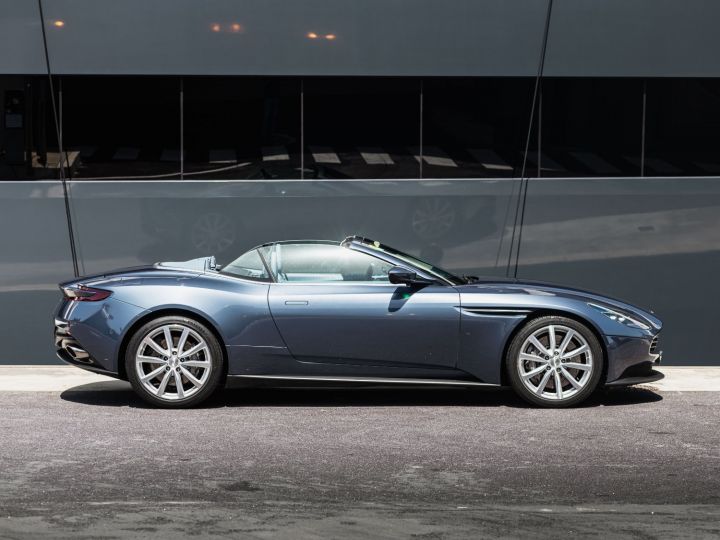 Aston Martin DB11 V8 VOLANTE BVA 8 CABRIOLET 510 CV - MONACO Slate Blue Metal - 5