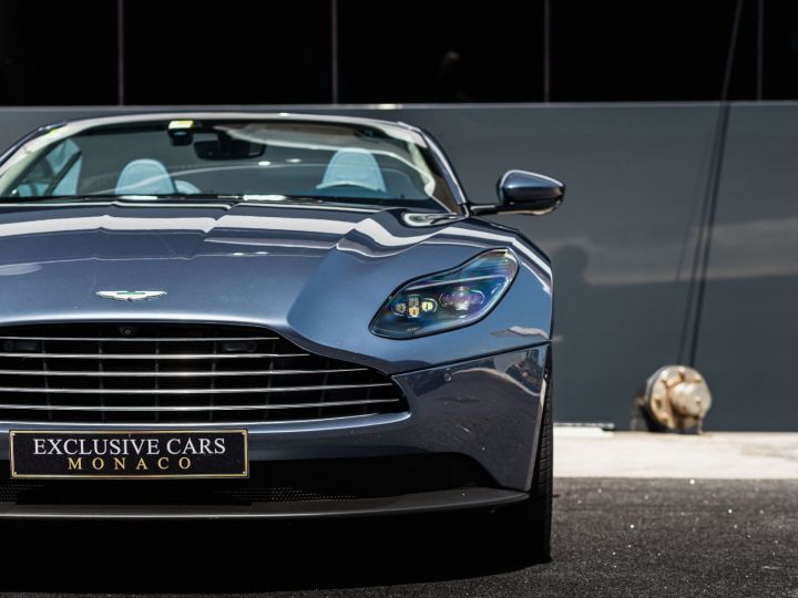 Aston Martin DB11 V8 VOLANTE BVA 8 CABRIOLET 510 CV - MONACO Slate Blue Metal - 15