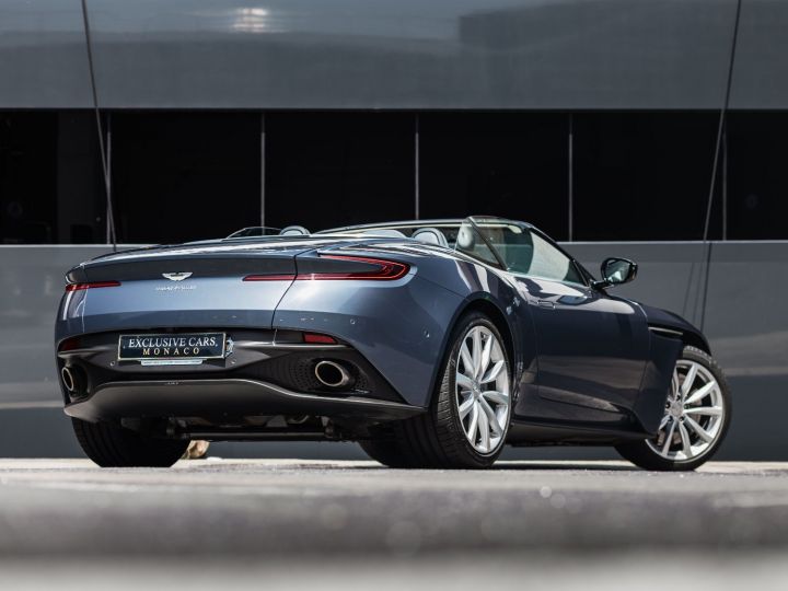 Aston Martin DB11 V8 VOLANTE BVA 8 CABRIOLET 510 CV - MONACO Slate Blue Metal - 45