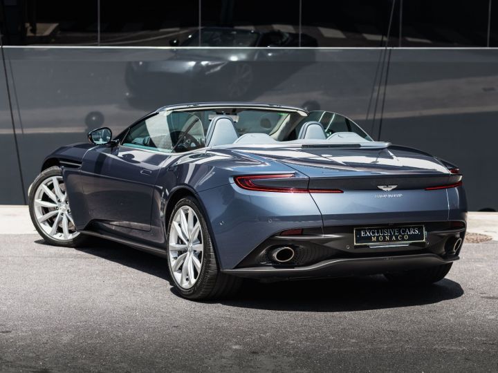 Aston Martin DB11 V8 VOLANTE BVA 8 CABRIOLET 510 CV - MONACO Slate Blue Metal - 50