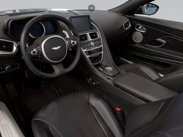 Aston Martin DB11 VOLANTE 4.0 BITURBO V8 01/2021 noir métal - 9