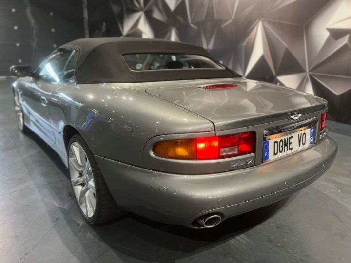 Aston Martin DB7 VANTAGE VOLANTE V 12 6.0 CABRIOLET Gris F - 4