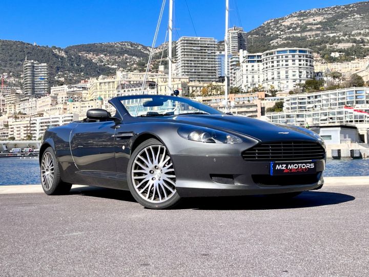 Aston Martin DB9 VOLANTE 5.9 V12 477 TOUCHTRONIC Gris Métal Occasion - 8