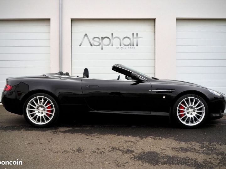 Aston Martin DB9 Volante V12 6.0L Suivi complet Noir - 3