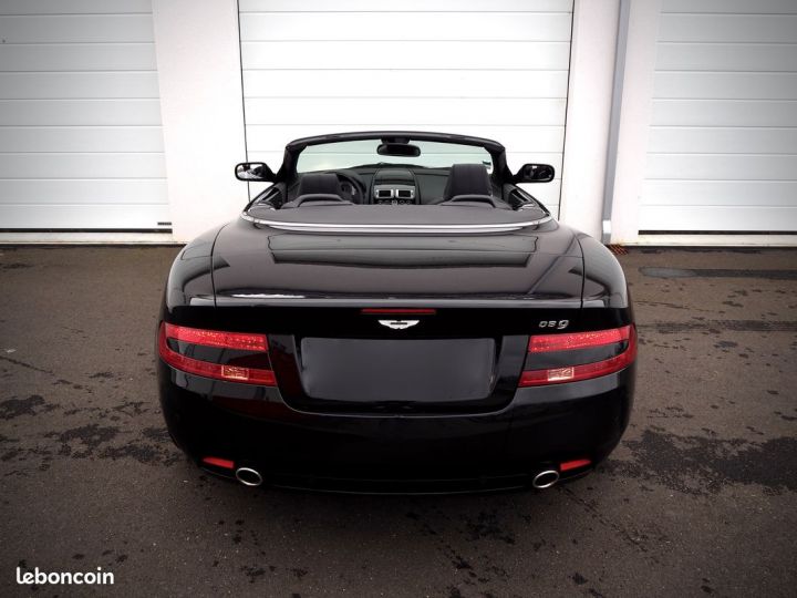 Aston Martin DB9 Volante V12 6.0L Suivi complet Noir - 5