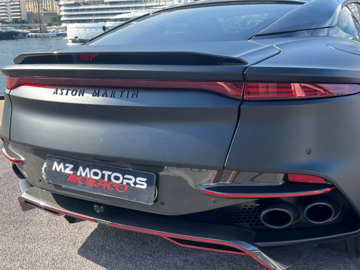 Aston Martin DBS BITURBO V12 SUPERLEGGERA Noir Mat Vendu - 15