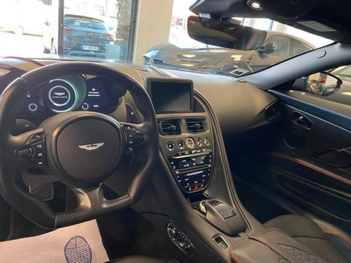 Aston Martin DBS Superleggera Coupé 5.2 V12 725 CV Origine France CO2 Paye GARANTIE AM 2026 TVA Noir - 15