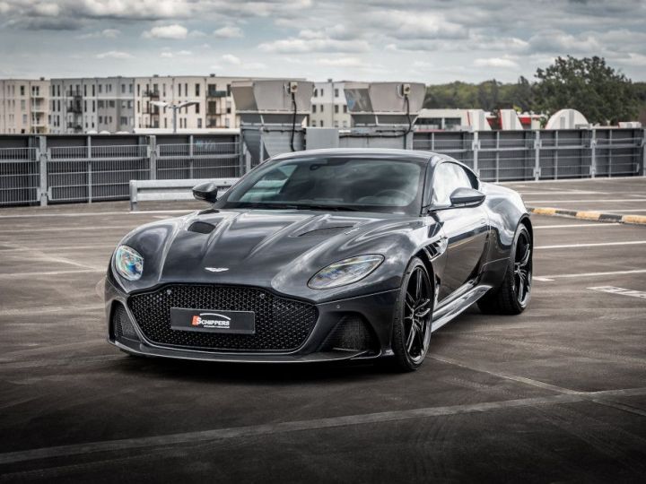 Aston Martin DBS Supperleggera Coupe / Première main / Entretien ASTON 2026 / Garantie ASTON 11 mois GRIS XENON - 1