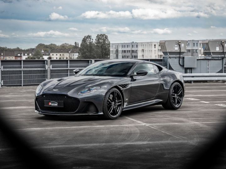 Aston Martin DBS Supperleggera Coupe / Première main / Entretien ASTON 2026 / Garantie ASTON 11 mois GRIS XENON - 3