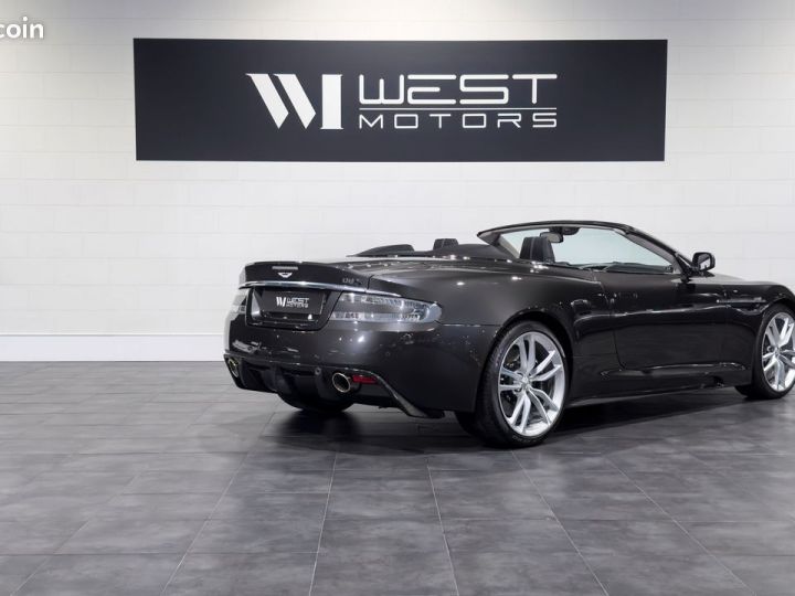 Aston Martin DBS Volante V12 5.9 517 – 1°Main Française 40K kms Collector Carbone B&O Gris - 4