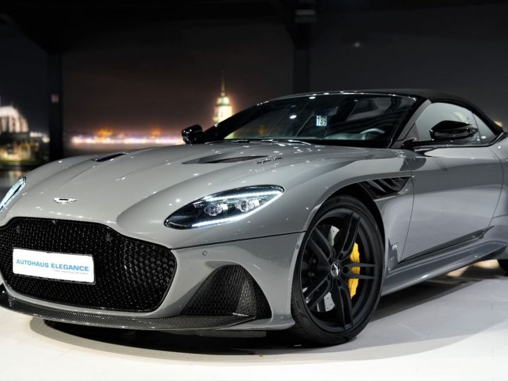 Aston Martin DBS Volante V12 SUPERLEGGERA CHINA GREY CARBONE / PREMIERE MAIN GARANTIE 12 MOIS CHINA GREY - 9