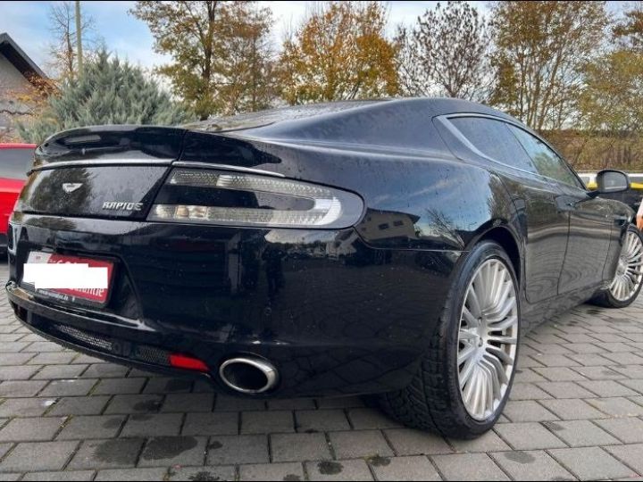 Aston Martin Rapide 5.9 476 V12 TOUCHTRONIC/11/2010 noir métal - 9