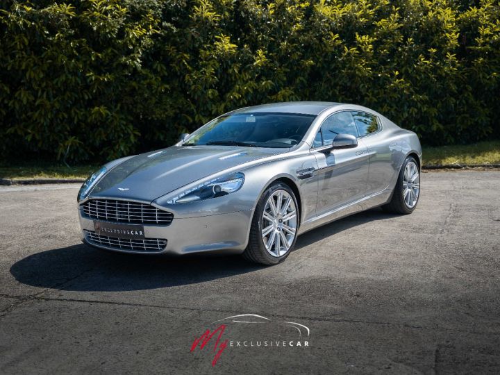 Aston Martin Rapide ASTON MARTIN RAPIDE V12 TOUCHTRONIC 477Ch - Garantie 12 Mois - Couleur Casino Royale - Révision Faite Pour La Vente - Parfait état Gris Casino Royale - 1