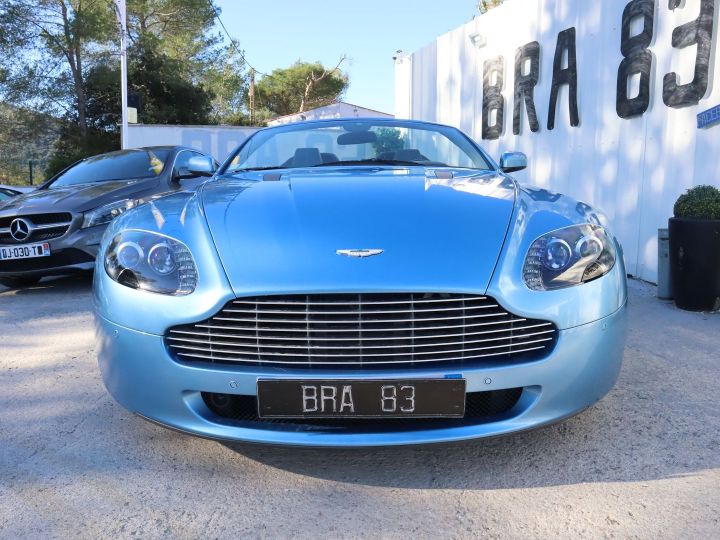 Aston Martin V8 Vantage ROADSTER 4.3 SEQUENTIELLE Bleu C - 2