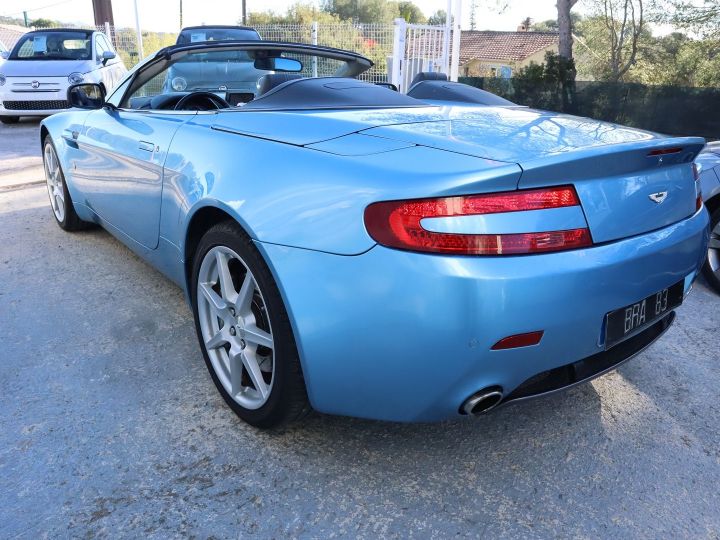 Aston Martin V8 Vantage ROADSTER 4.3 SEQUENTIELLE Bleu C - 5