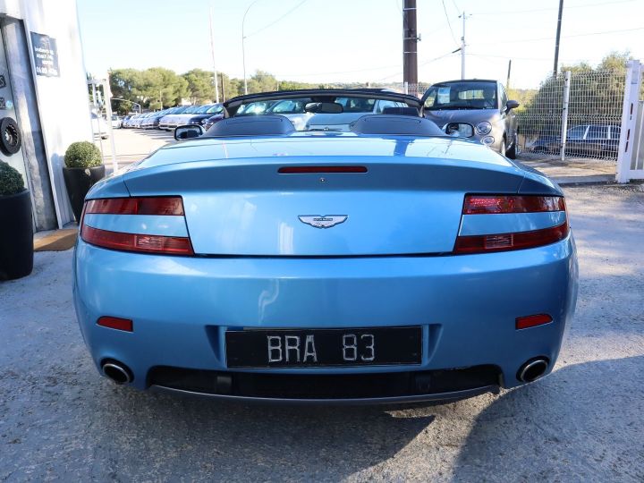 Aston Martin V8 Vantage ROADSTER 4.3 SEQUENTIELLE Bleu C - 6