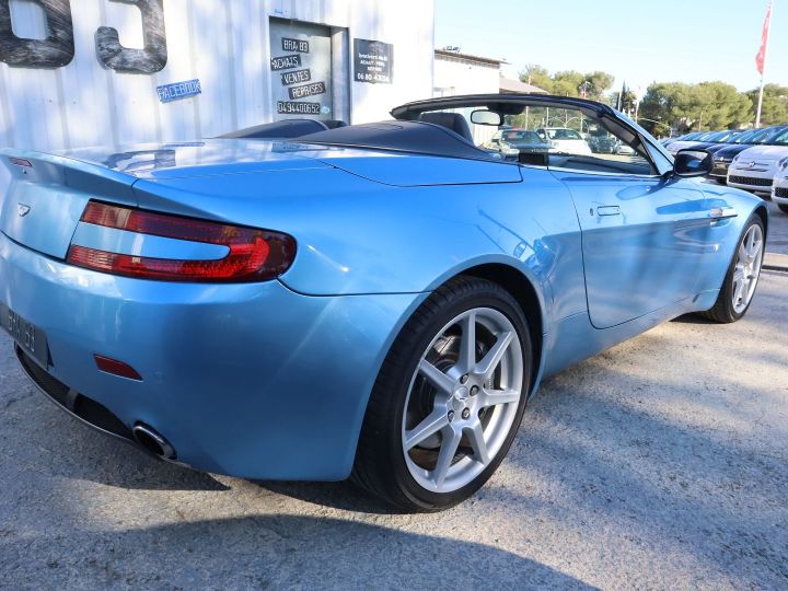 Aston Martin V8 Vantage ROADSTER 4.3 SEQUENTIELLE Bleu C - 7