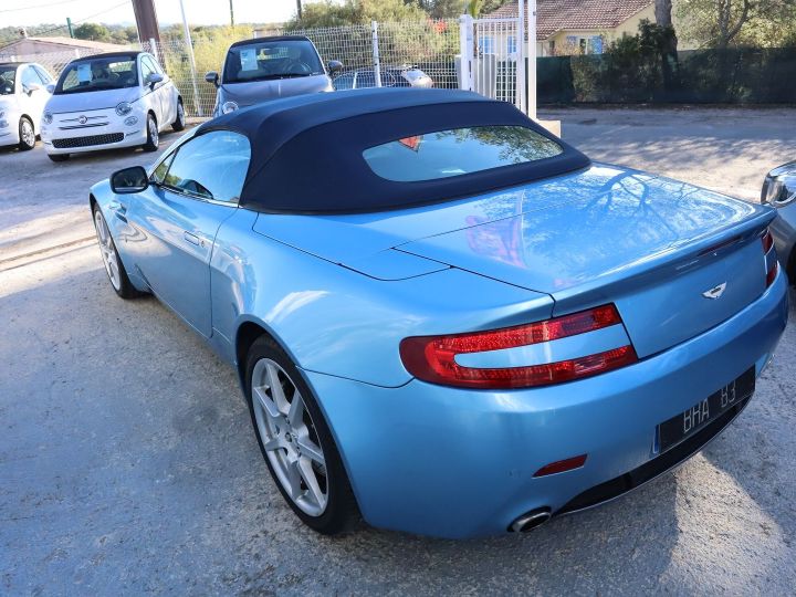 Aston Martin V8 Vantage ROADSTER 4.3 SEQUENTIELLE Bleu C - 12