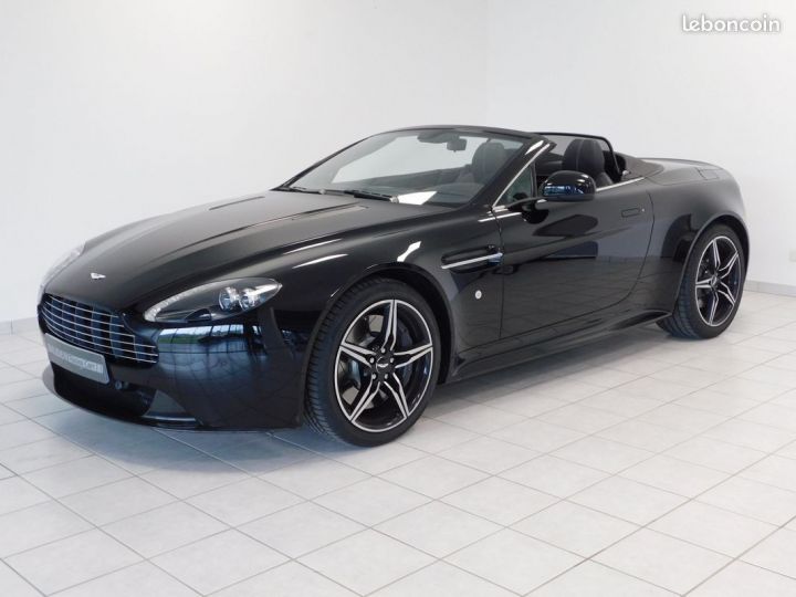 Aston Martin V8 Vantage S ROADSTER 436 cv-2017 15300 KMS Noir - 1