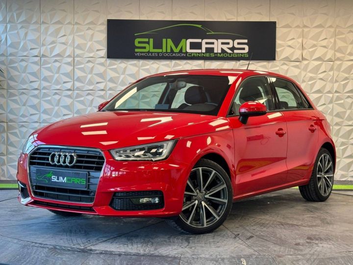 Audi A1 1.0 TFSI 95ch ultra Ambition Luxe S tronic 7 ROUGE - 1