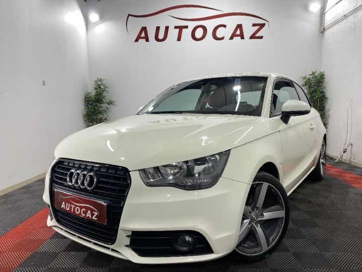 Audi A1 1.2 TFSI 86 Ambiente +106000KM Blanc - 1