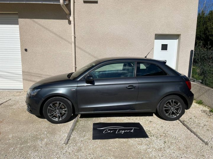 Audi A1 1.6 TDI 105ch FAP S line GRIS FONCE - 3